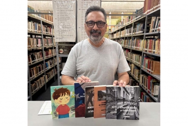 Escritor Marco Arroyo doa obras à Biblioteca Municipal de Fartura e celebra laços com a cidade