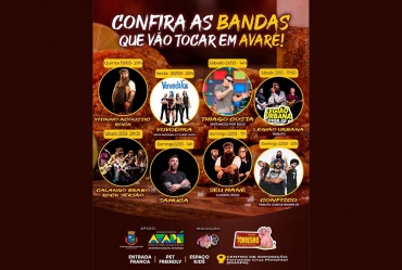 Festival do Torresmo e do Burg divulga as atrações musicais