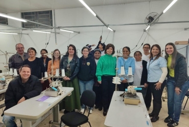 Fundo Social recebe visita técnica para incentivo à formalização e crédito aos pequenos empreendedores