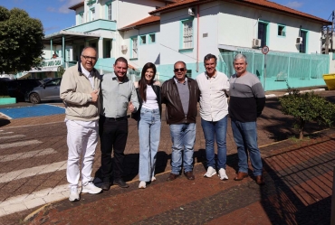 Deputada Dani Alonso e deputado Capitão Augusto  visitam Fartura e acompanham demandas do município