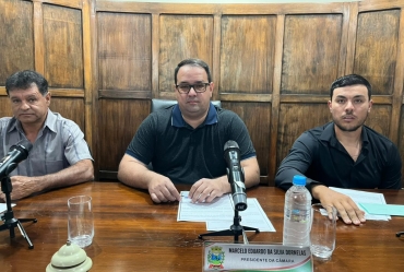 Câmara de Timburi realiza 12ª sessão ordinária de 2025