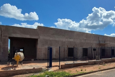 Terras de São José: obras do posto de saúde está em reta final