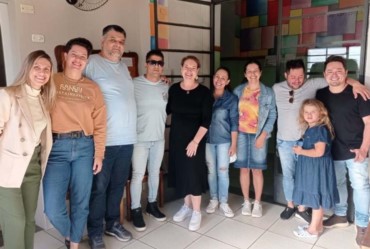 Hugo e Tiago visita Escola Monsenhor José Trombi em Fartura