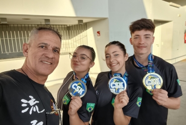 Atletas avareenses conquistam o Sul-Americano de Karatê 