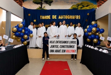 Livro criado por alunos transforma combate ao bullying em exemplo de respeito e união nas escolas de Avaré