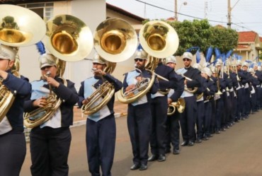 PROJETO “MÚSICA E CIDADANIA” SE APRESENTA EM IPAUSSU NO FESTIVAL DE BANDAS E FANFARRAS