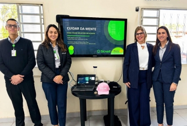 Parceria entre Sicredi e Rotary Club de Fartura promove palestra sobre saúde mental