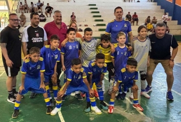 Equipe de Futsal de Sarutaiá conquista mais três pontos na Copa Regional de Fartura 