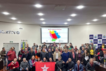 Jornada do PT Paulista debate organização e cenário político para as eleições 2024 na Macro Sudoeste Paulista