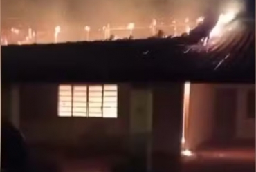 Casa é interditada após incêndio em Águas de Santa Bárbara