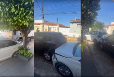 Motorista é atropelado pelo próprio caminhão no Centro de Itaí