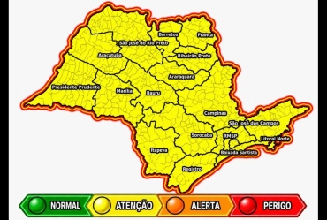 Frente fria pode trazer chuva, granizo e rajadas de vento a partir desta terça-feira