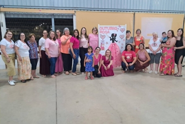 Saúde e autocuidado marcam encontro do Outubro Rosa em Fartura