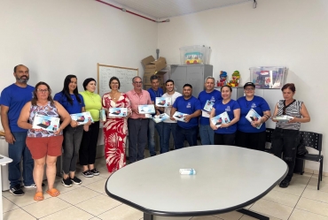 Prefeitura de Fartura entrega tablets para Agentes da Saúde