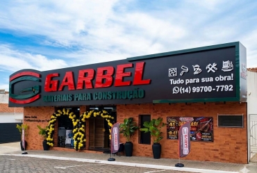 Garbel Materiais para Construção celebra 41 anos com mês inteiro de ofertas e programação especial em Fartura