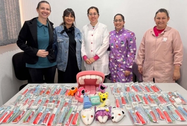 Prevenção Começa na Infância: Crianças Recebem Ação de Saúde Bucal em Timburi