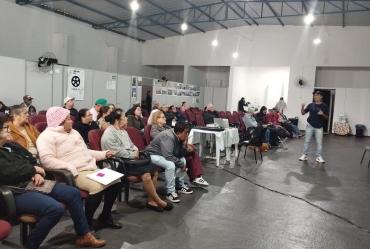 Palestra em Timburi reforça importância da  atividade física para hipertensos e diabéticos