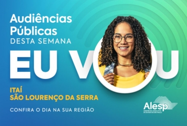 Parlamentares da Alesp estarão em Itaí para ouvir a população sobre o orçamento 2026