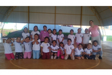 Programa Saúde na Escola é destaque em  Sarutaiá com comemoração ao mês da atividade física