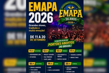 Prefeito Roberto Araujo anuncia atrações da maior festa de portões abertos do Brasil e confirma Emapa histórica em setembro