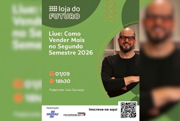 Sebrae-SP realiza live gratuita com foco em Inteligência Artificial e vendas para o 2º semestre 