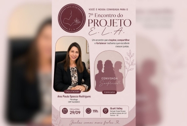 Projeto E.L.A. realiza 7º encontro com participação de psicóloga em Fartura