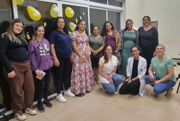 Grupo de Gestantes realiza importante encontro em Sarutaiá sobre gestação e saúde mental