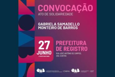 OAB promove ato de solidariedade à  procuradora Gabriela Samadello