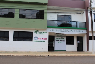 Dra. Gabriela e Dr. Rui Colanzi inauguram Sala de Vacinação dia 31 em Fartura