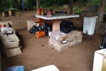 Bandidos invadem e furtam estabelecimento em Fartura, nesta madrugada