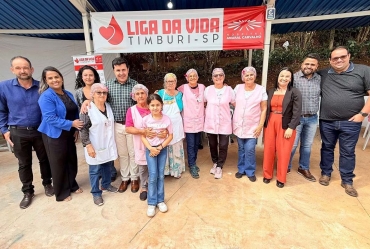 Timburi promove evento histórico voltado à saúde pública