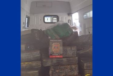 Polícia Civil incinera 1,3 toneladas de drogas apreendidas na Rodovia Castelo Branco