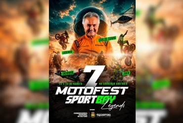 Taquarituba recebe a 7ª edição do MotoFest SportBay Legends nos dias 22 e 23 de agosto