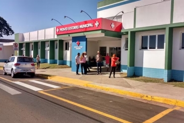 Pintor é socorrido após sofrer choque elétrico em construção no Centro de Avaré