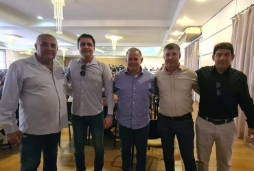 Prefeito de Sarutaiá e Presidente da Câmara participam de solenidade em comemoração aos 19 anos do 53º Batalhão da Polícia Militar em Avaré