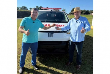 Sarutaiá recebe nova ambulância 0km para reforçar a saúde