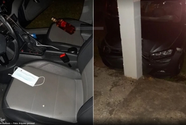 Motorista é rendido e roubado por trio armado enquanto aguardava lanche